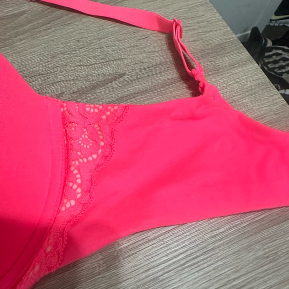 Victoria's Secret Hot Pink Body By Victoria Perfect Shape Bra Size 34DDD - Picture 5 of 12